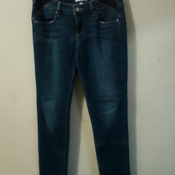 PAIGE Dark Blue Women's Skinny Jeans - Picture 3 of 3